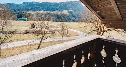 Confortable appartement dans une maison de vacances avec TV, balcon, animaux admis et parking
