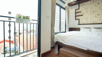 Deluxe Apartment, City View | 1 bedroom, Egyptian cotton sheets, premium bedding, pillowtop beds