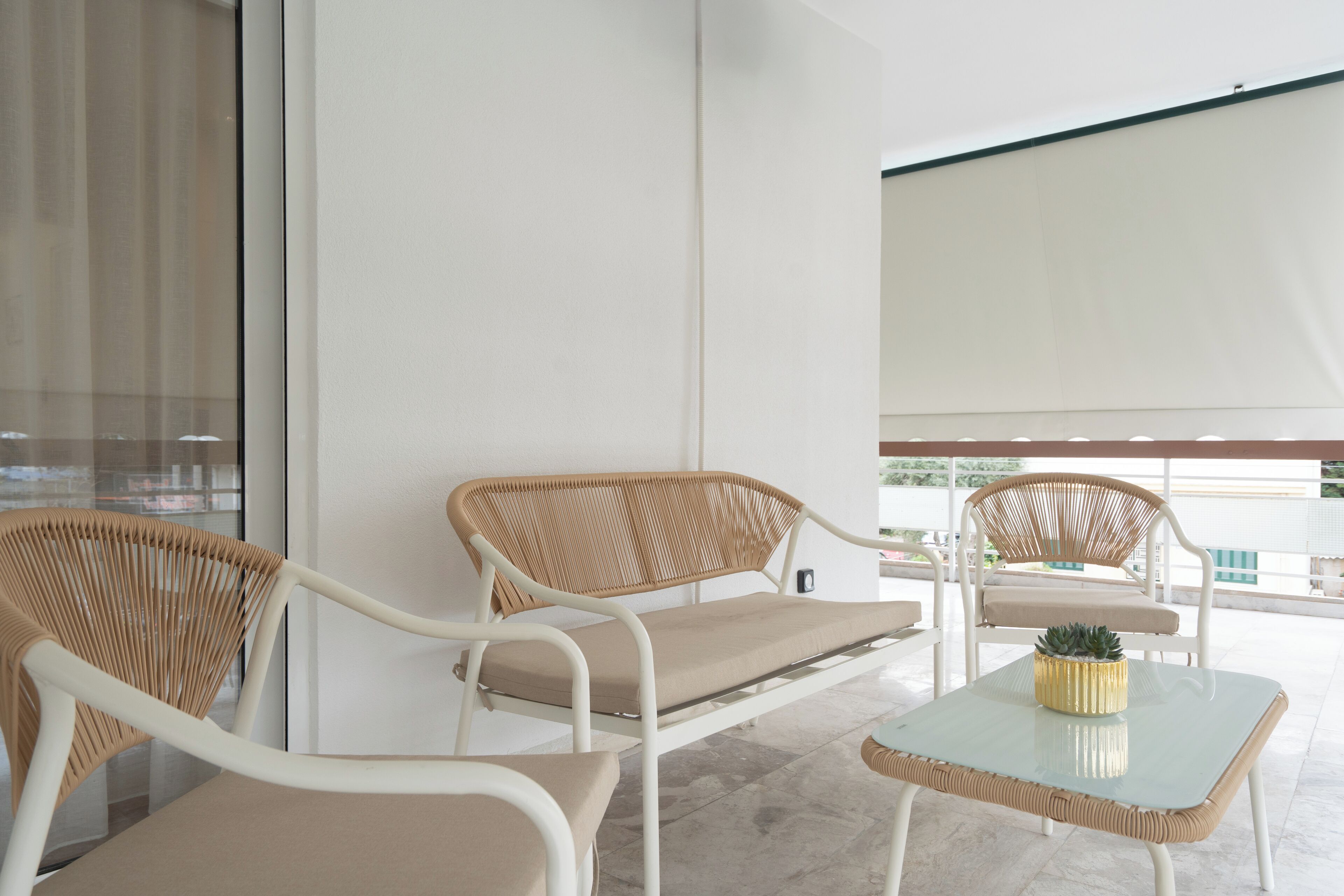 Deluxe Apartment, 4 Bedrooms, City View | Terrace/patio