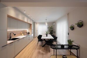 Deluxe Apartment, 4 Bedrooms, City View | Dining room - Upscale Apartment in Chalandri with Large Terrace (Chalandri)