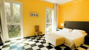 Doppelzimmer, Meerblick | Minibar, Babybetten, kostenloses WLAN, BettwÀsche