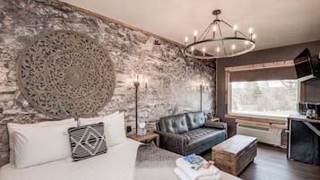 1 habitación, tabla de planchar con plancha, wifi y ropa de cama