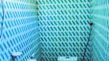 Basic Double Room | Bathroom | Slippers, soap, toilet paper