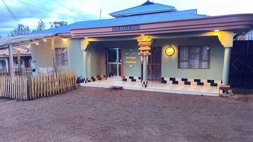 Fassade der Unterkunft