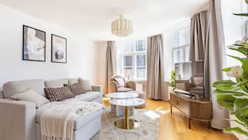 Lejlighed - 1 soveværelse - byudsigt | Stue