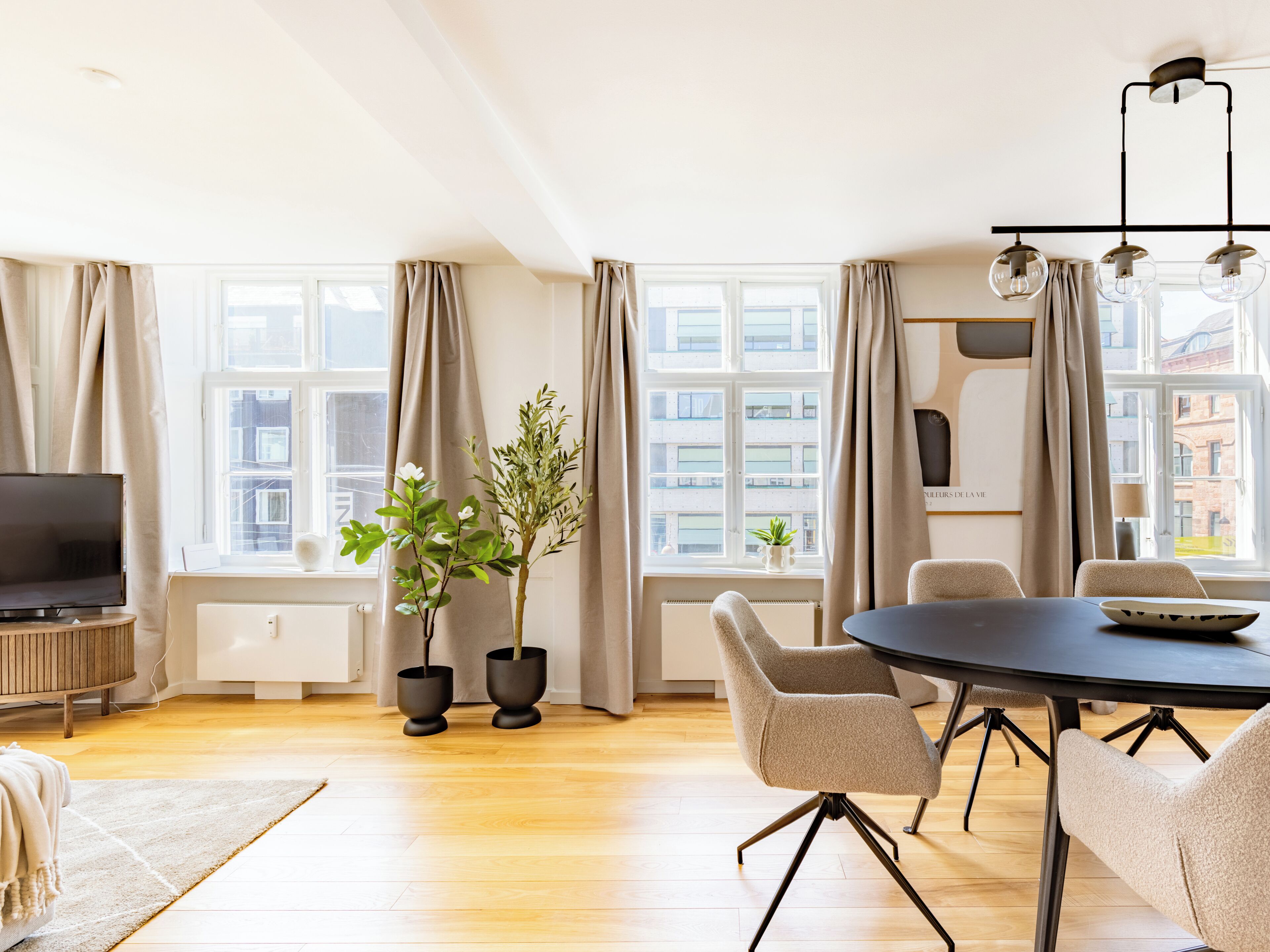 Appartement, 1 slaapkamer, uitzicht op stad | Woonkamer