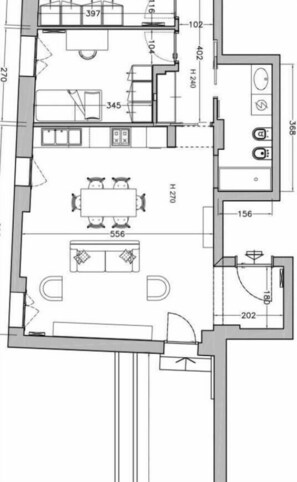Floor plan - Levante, amazing modern house in Viareggio city (Viareggio)