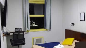 Basic Single Room, Courtyard View | Free WiFi, bed sheets