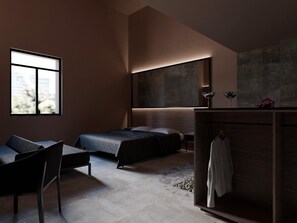 Luxury Suite, 1 Queen Bed with Sofa bed, Jetted Tub | Free minibar, in-room safe, desk, blackout curtains - HOTEL PALAZZO PEPE (Naples)