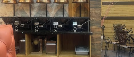 Free daily full breakfast