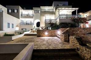 Front of property – evening/night