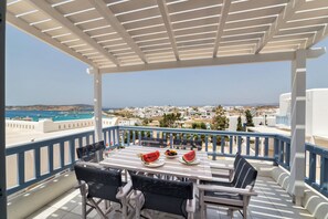 Maisonette Sea View | Terrasse/patio