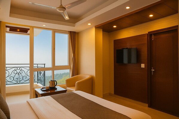 Deluxe Double Room | Desk, free WiFi, bed sheets