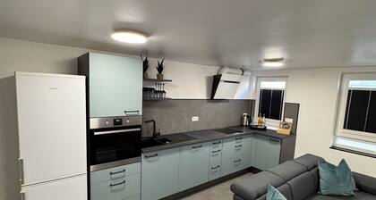 Luxury apartment in the heart of Ludwigsburg with beautiful terrace and large bathroom