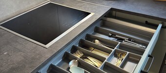 Luxury apartment in the heart of Ludwigsburg with beautiful terrace and large bathroom