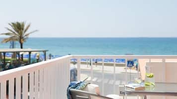 Comfort Apartment, Balcony, Beach View | Balcony