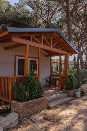 Cabaña Premium, vistas al jardín | Wifi gratis