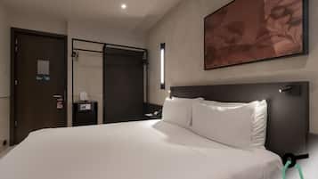 Tweepersoonskamer | Een minibar, een kluis op de kamer, gratis wifi