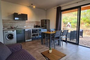 Interior - Villas Lantana: 38m2 one-bedroom villa with swimming pool (Lecci)