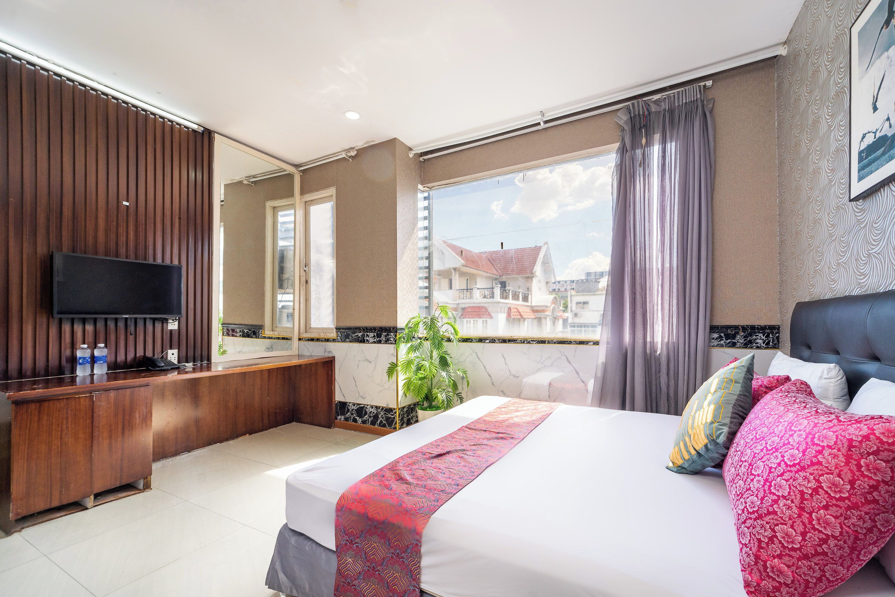 Wifi gratis y ropa de cama 