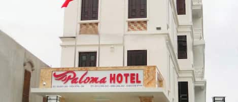 Façade de l’hébergement