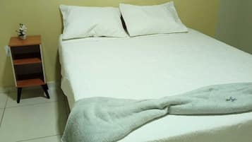 Free WiFi, bed sheets