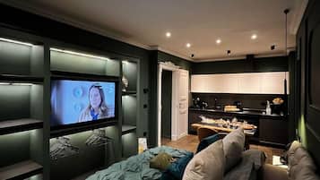 Apartamento luxo | 1 quarto, Wi-Fi de cortesia