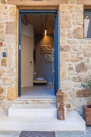 Fassade der Unterkunft