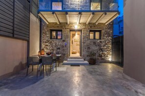 Fassade der Unterkunft