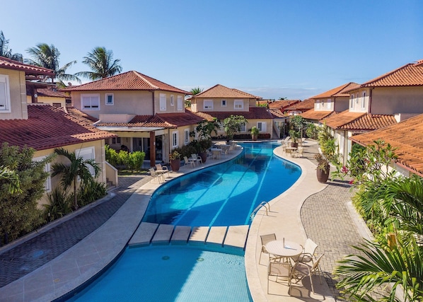Deluxe House, 3 Bedrooms, Air conditioning, Poolside | Pool