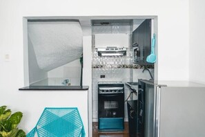 Private kitchen - House in La Candelaria with Amazing View & Balcony (Bogotá)