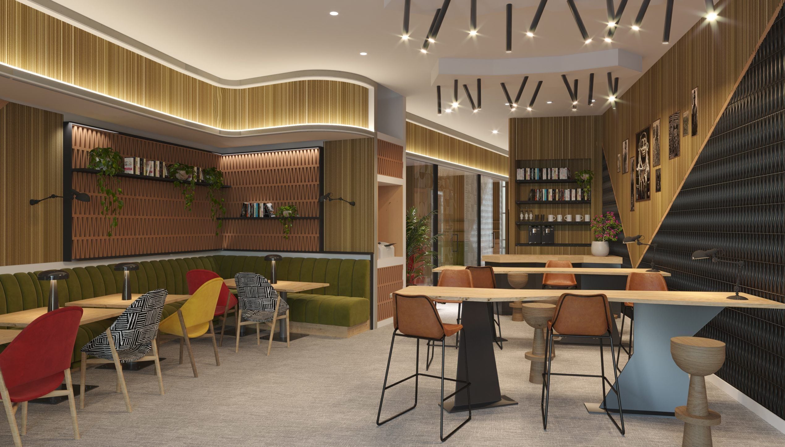 Lobby sitting area
