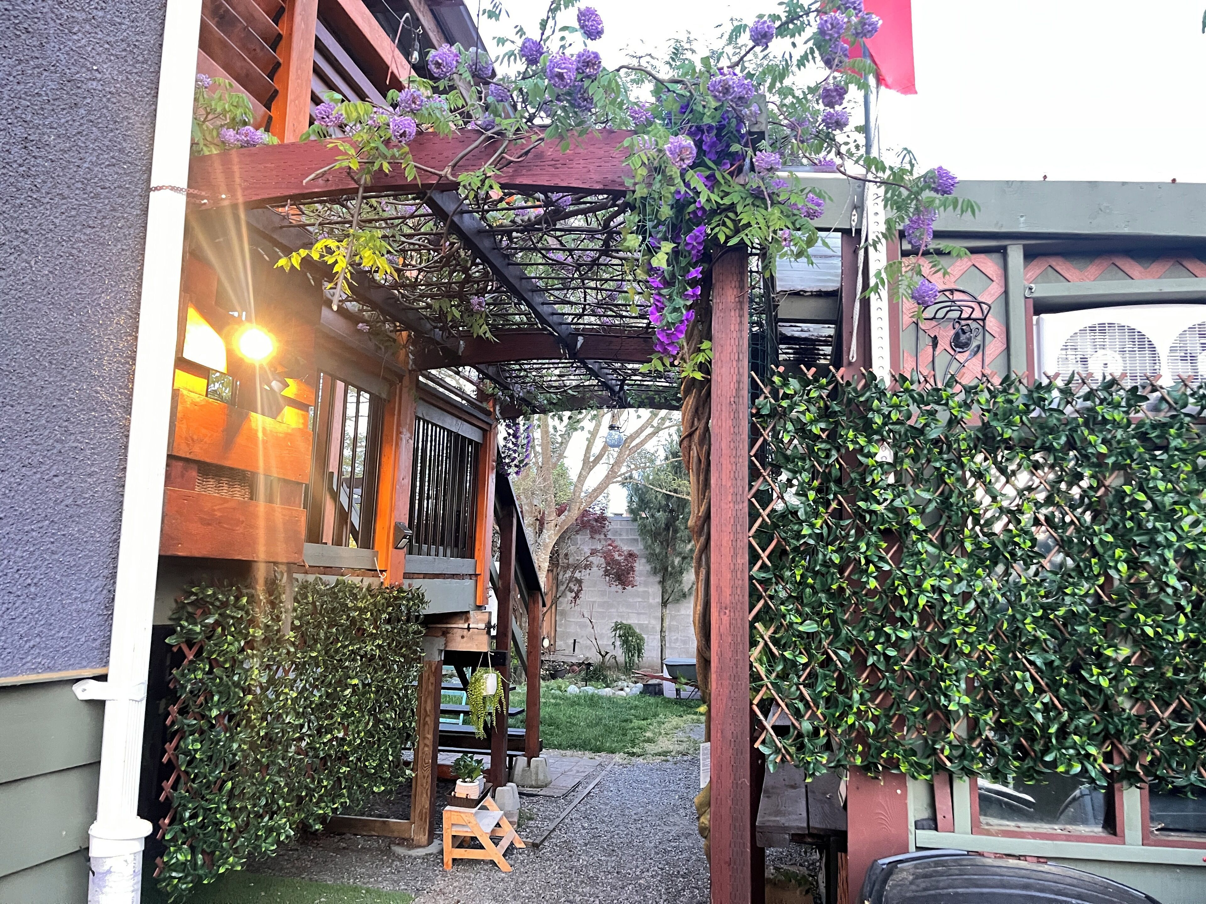 Enceinte de l’hébergement