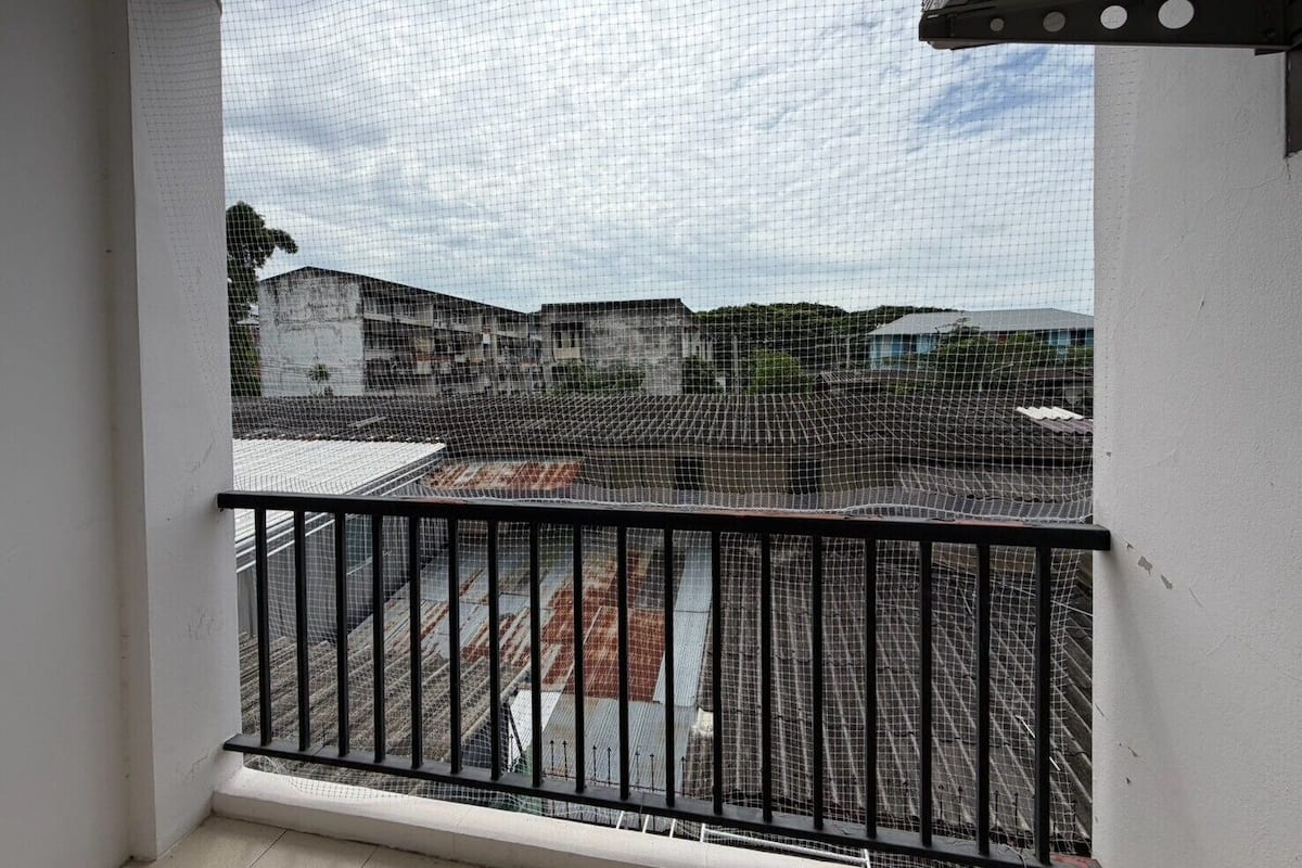 Family Triple Room, City View | Balcony view