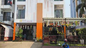 Fachada da propriedade