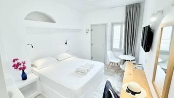 Chambre Double, terrasse, vue ville