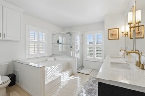 Shower, hair dryer, towels, soap - Splash & Stay Villa w/ Heated Pool • BBQ (Port St. Lucie)