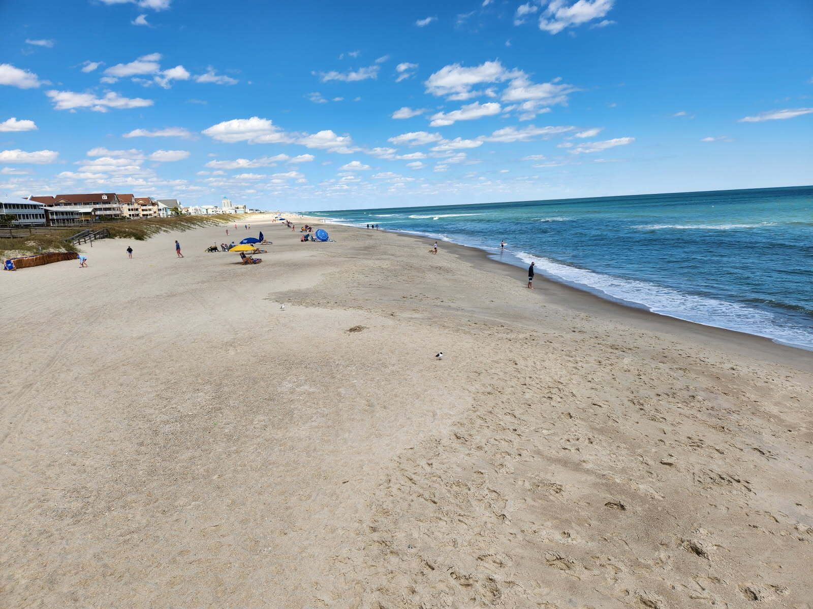 Beach nearby, sun loungers