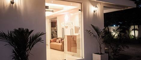 Façade de lâhĂ©bergement