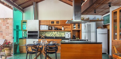 Bz35 Casa com piscina aquecida em Geribá