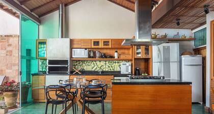 Bz35 Casa com piscina aquecida em Geribá