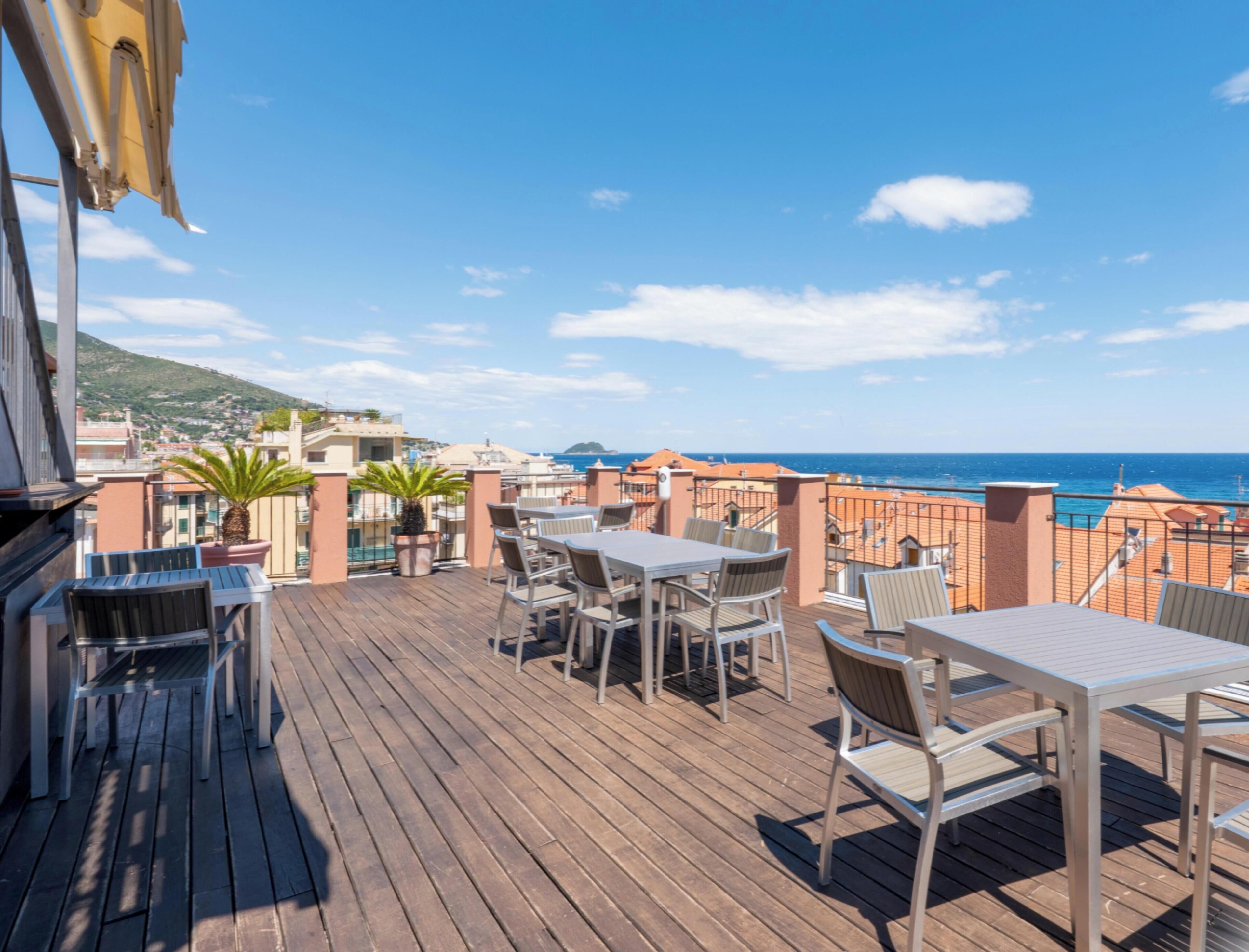 Terrasse sur le toit