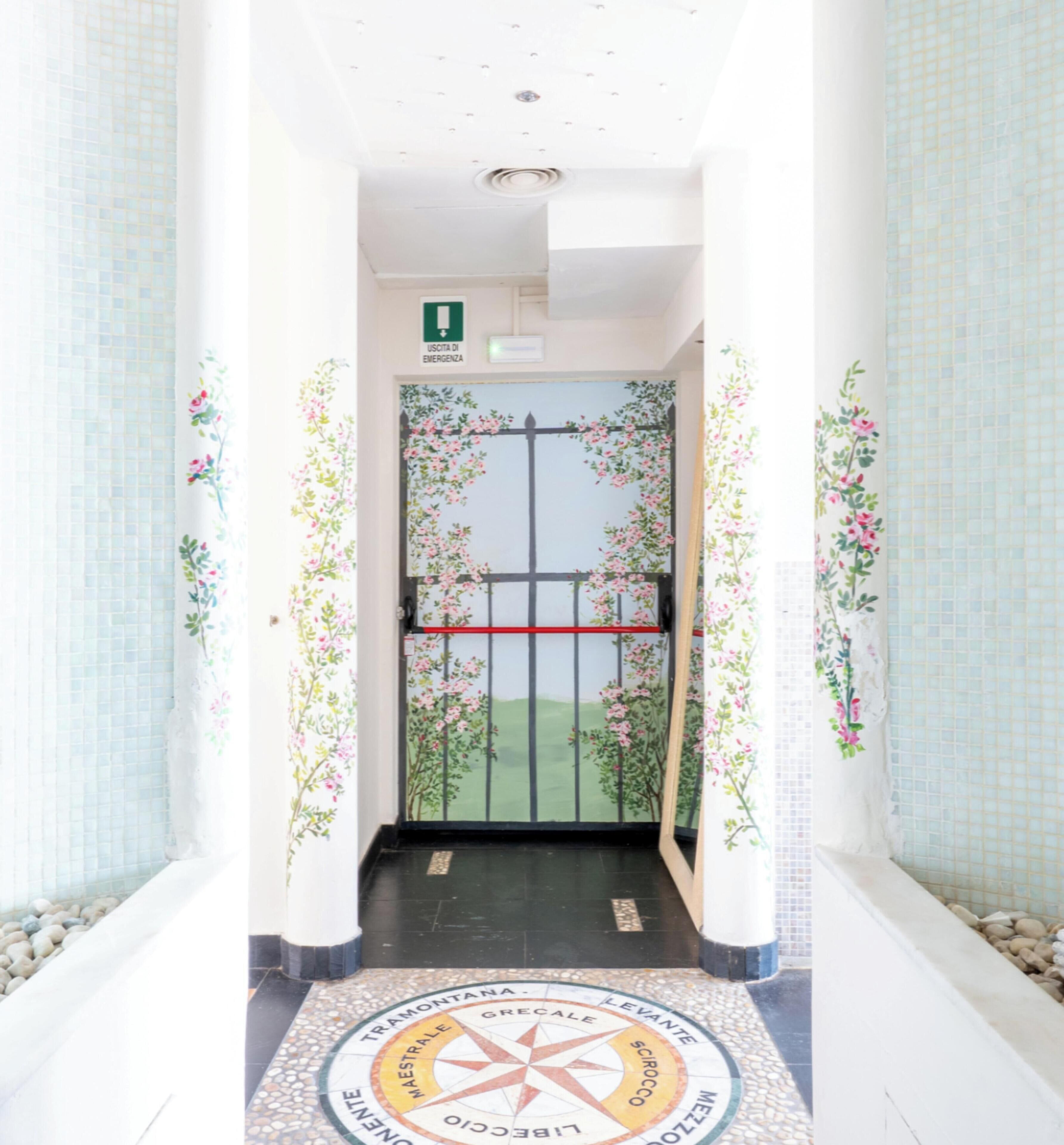 Interior entrance