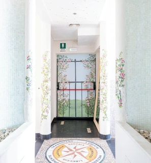 Interior entrance