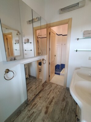 Towels, soap, toilet paper