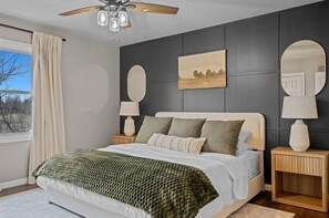 3 chambres, Wi-Fi, literie fournie