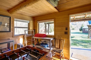 Cabin, Multiple Bedrooms, Smoking, Patio | Game room