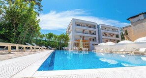 Fassade der Unterkunft