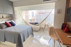 Appartement | 1 chambre, rideaux d’obscurcissement, fer et planche à repasser