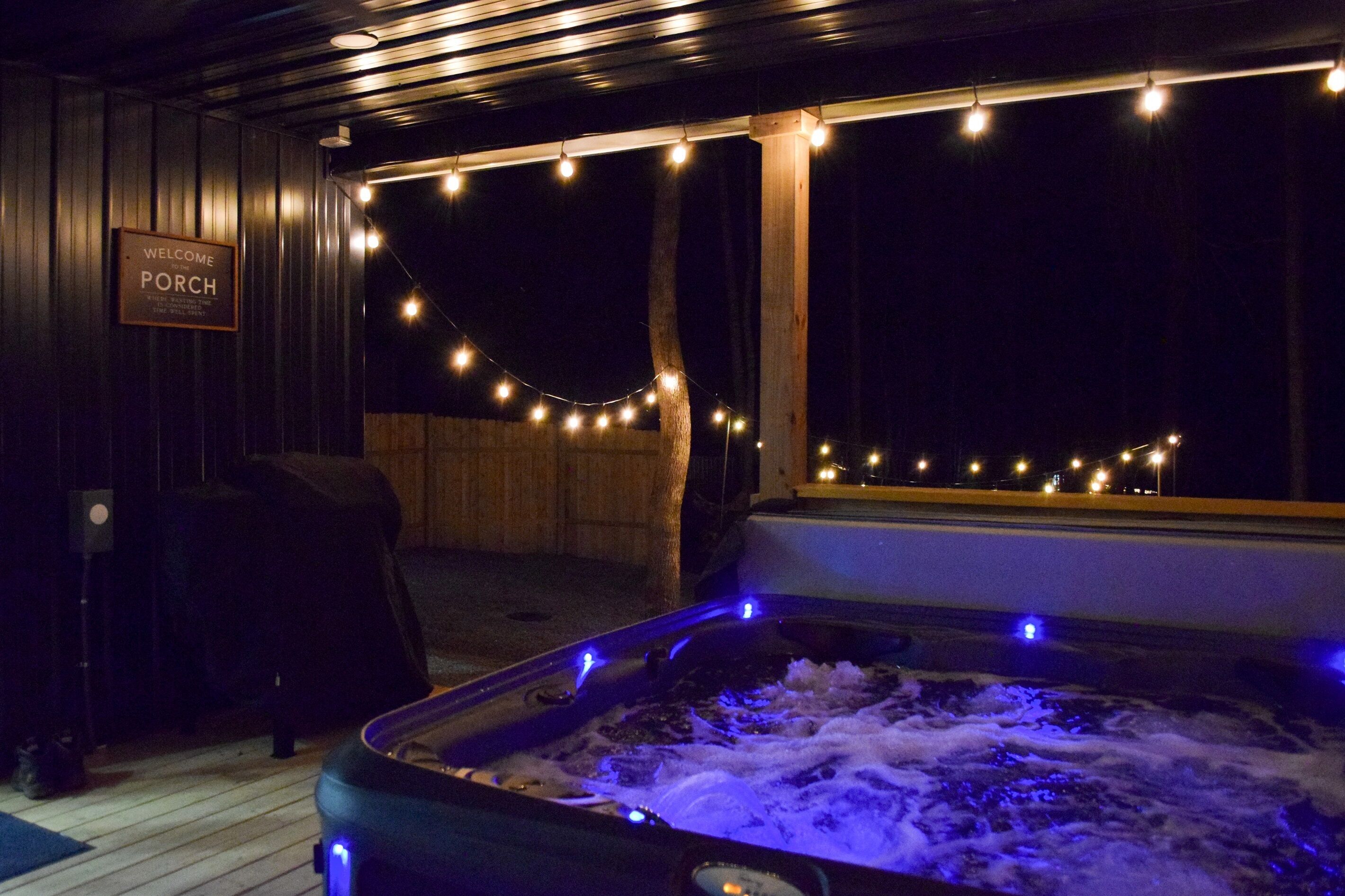 Bain à remous extérieur